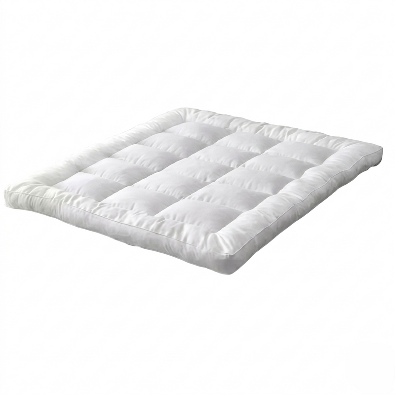 Surmatelas coton polyester 8–10 cm avec bandes élastiques pour lit– plusieurs tailles disponibles — Vue 7