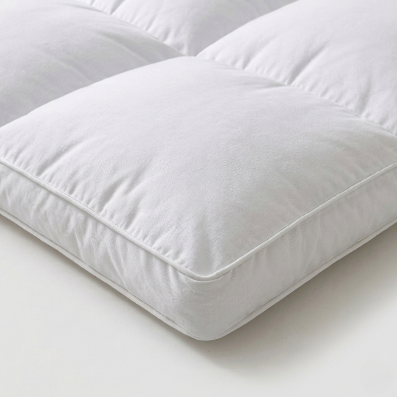 Surmatelas coton polyester 8–10 cm avec bandes élastiques pour lit– plusieurs tailles disponibles — Vue 8