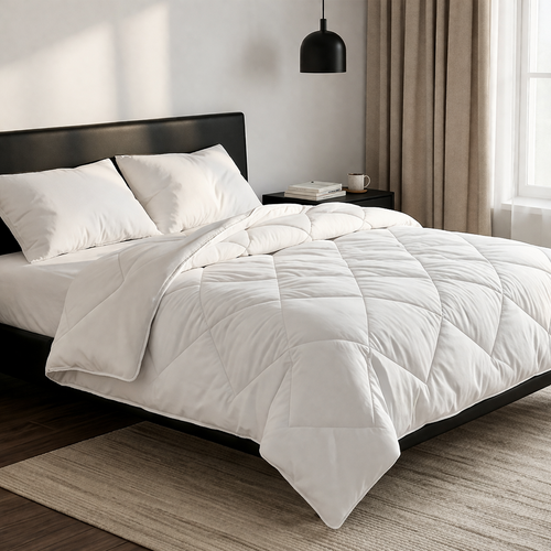 Couette été microfibre blanc– plusieurs tailles disponibles