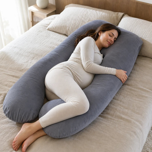 Coussin de grossesse en forme de U