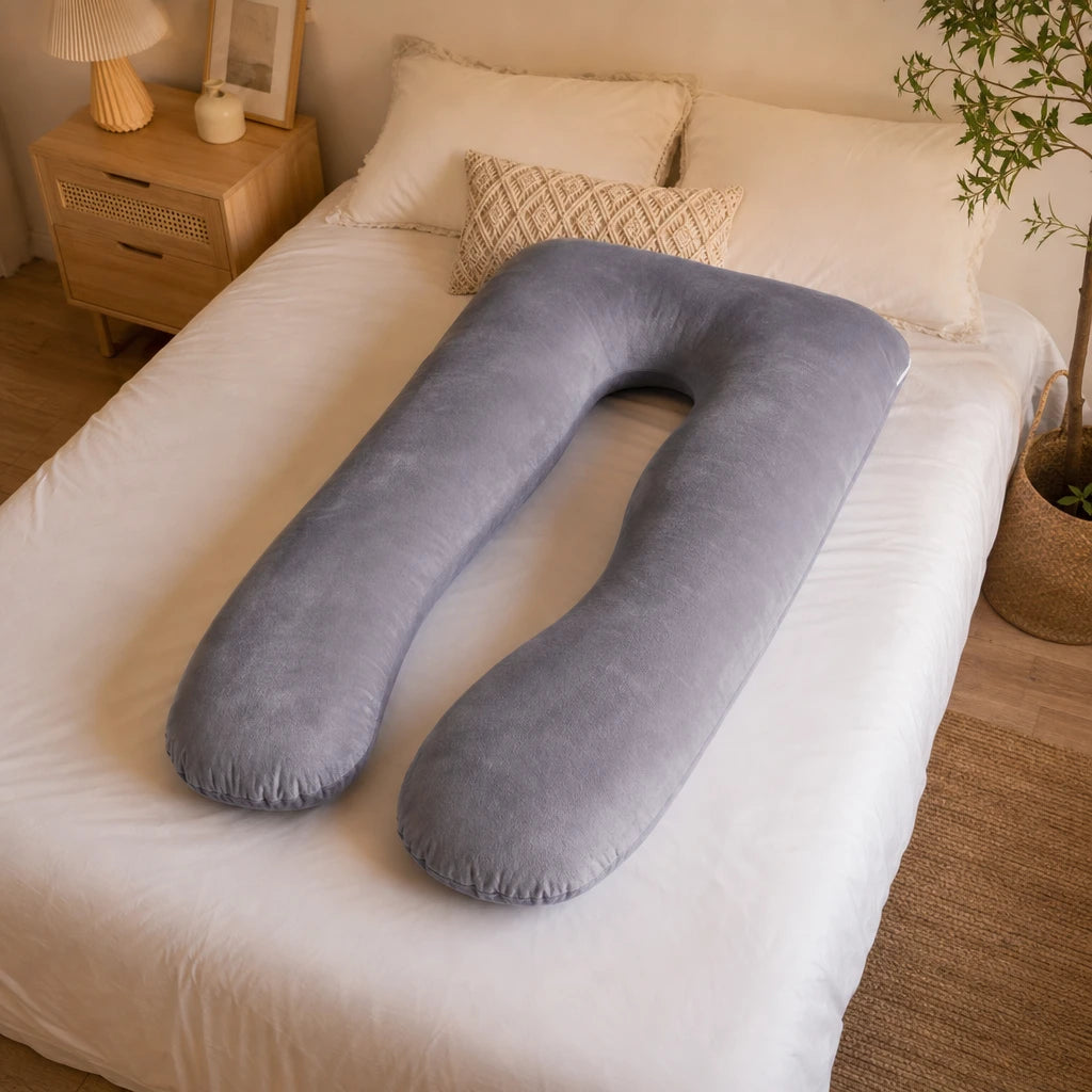 Coussin de grossesse en forme de U